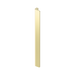 Nero Bianca Appliance Pull 440mm - Brushed Gold