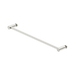 Nero 600mm Glass Mount Single Towel Rail - Brushed Nickel