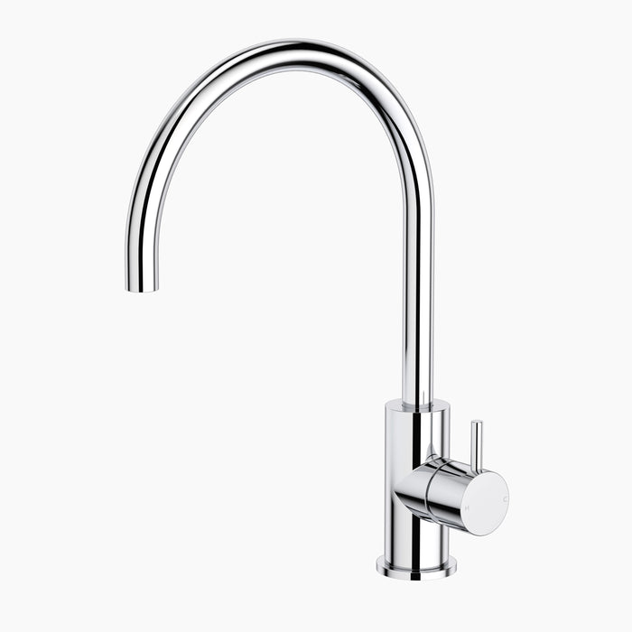 Round Pin Sink Mixer - Chrome - Lead Free