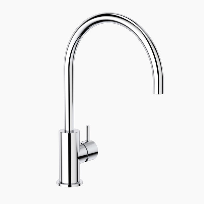 Round Pin Sink Mixer - Chrome - Lead Free