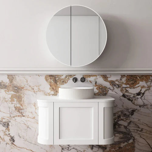 Cassa Design Westminster 750mm Matte White Wall Hung Vanity