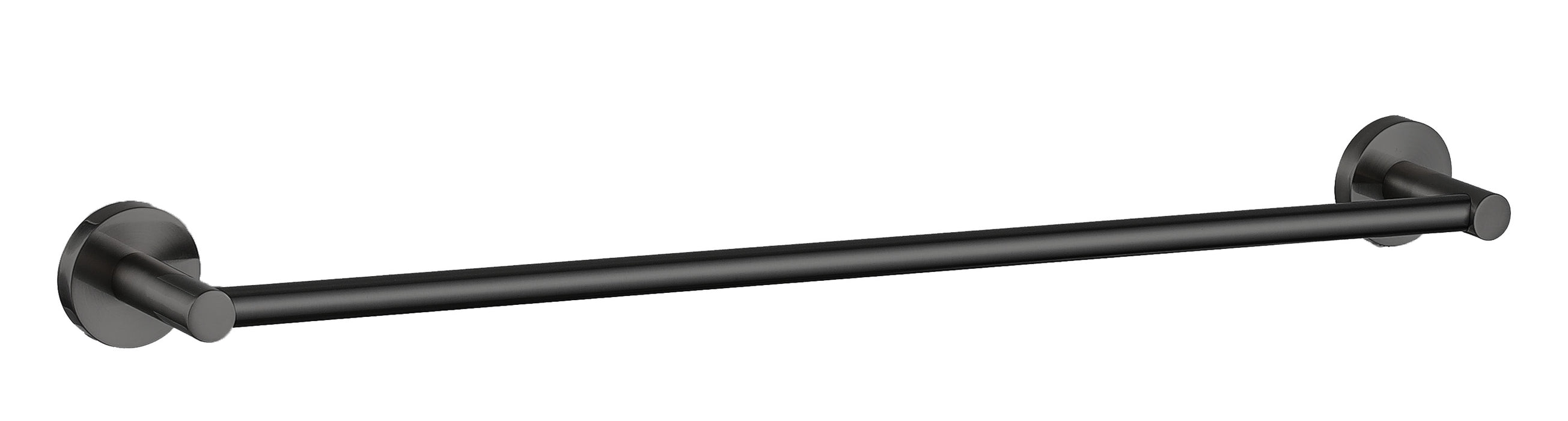 Otus Single Towel Rail 600mm Gunmetal 8112-600-GM - Clearance