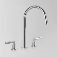 Astra Walker Icon + Lever Kitchen Tapset with Pull Out Dual Spray – A67.08.V8.T.LH