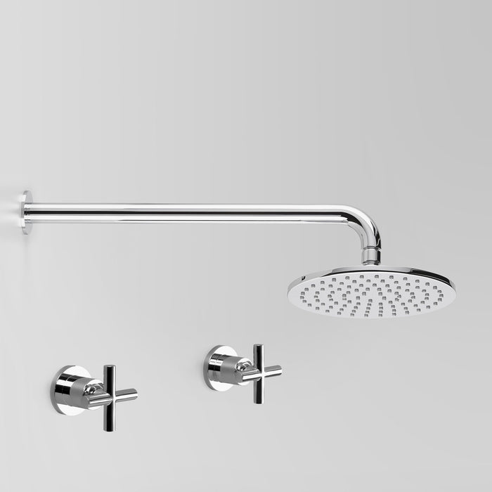 Astra Walker Astra Walker Icon + Wall Mounted Shower Set with 200mm Rose – A67.11