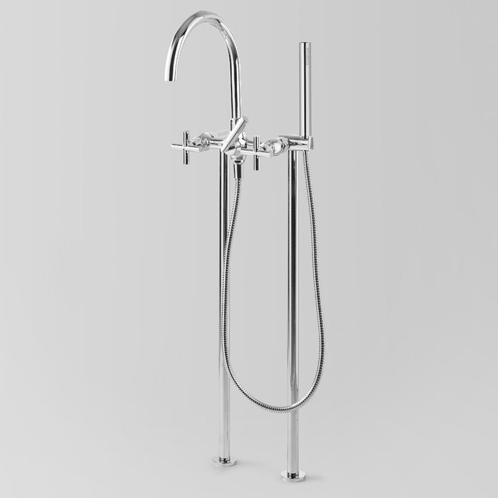 Astra Walker Astra Walker Icon + Bath Mixer with Hand Shower Floor Mount – A67.22