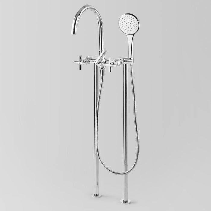 Astra Walker Astra Walker Icon + Bath Mixer with multi-function Hand Shower Floor Mount – A67.22.V2