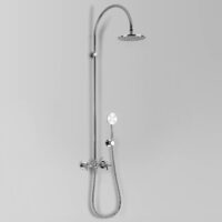 Astra Walker Astra Walker Icon + Exposed Shower Set with 200mm Rose & Single-Function Hand Shower – A67.25.V2.M