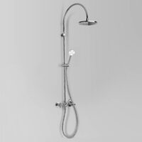 Astra Walker Astra Walker Icon + Exposed Shower Set with 200mm Rose & Single-Function Hand Shower – A67.25.V4.M