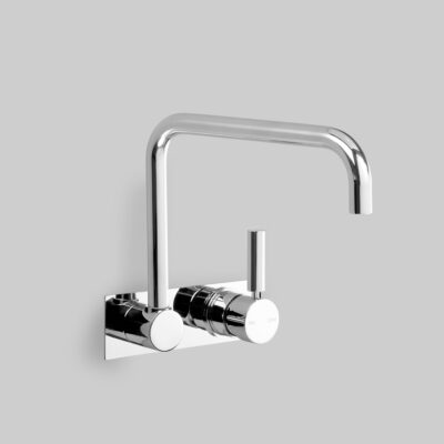 Astra Walker Icon + Lever Wall Set with 225mm Swivel Spout – A67.28.48.BP.V2.LH