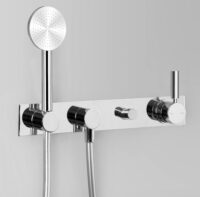Astra Walker Icon + Lever Wall Set with Single-Function Hand Shower & Mixer – A67.48.42.V5.M.LH