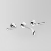 Astra Walker Astra Walker Icon + Lever Knurled Wall Set with 250mm Spout – A68.06.250.KN