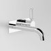 Astra Walker Astra Walker Icon + Lever Knurled Wall Set, 250mm Spout on Backplate – A68.06.48.250.BP.KN