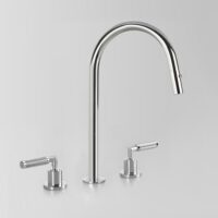 Astra Walker Astra Walker Icon + Lever Knurled Kitchen Tapset with Pull Out Dual Spray – A68.08.V8.T.KN – A68.08.V8.T.KN