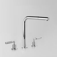 Astra Walker Astra Walker Icon + Lever Knurled Kitchen Tapset with Pull Out Spray – A68.08.V9.T.KN – A68.08.V9.T.KN