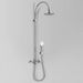 Astra Walker Astra Walker Icon + Lever Knurled Exposed Shower Set with 200mm Rose & Single-Function Hand Shower – A68.25.V2.M.KN – A68.25.V2.M.KN