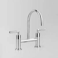 Astra Walker Astra Walker Icon + Lever Knurled Kitchen Set with 200mm Swivel Spout – A68.31.KN – A68.31.KN