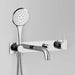 Astra Walker Icon Wall Set with Multi-function Hand Shower, Diverter, Mixer, on Backplate – A69.05.48.42.V5