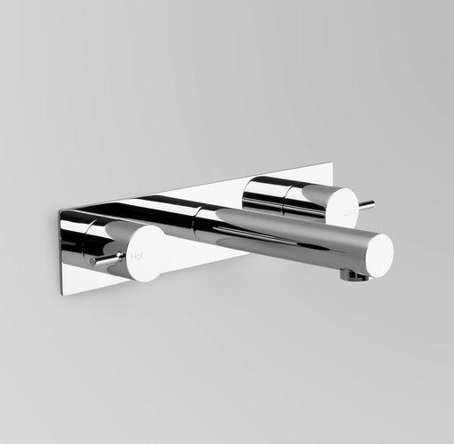 Astra Walker Icon Wall Set with 150mm Straight Spout on Backplate – A69.05.BP.V2