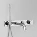 Astra Walker Icon Wall Set with Hand Shower, Diverter, Mixer, on Backplate – A69.06.48.42.V4