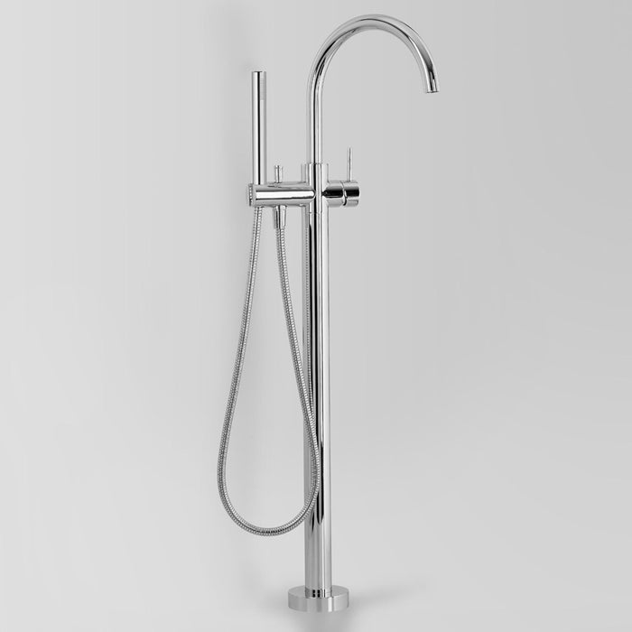 Astra Walker Icon Freestanding Bath Mixer with 242mm Swivel Spout & Hand Shower – A69.08.V7