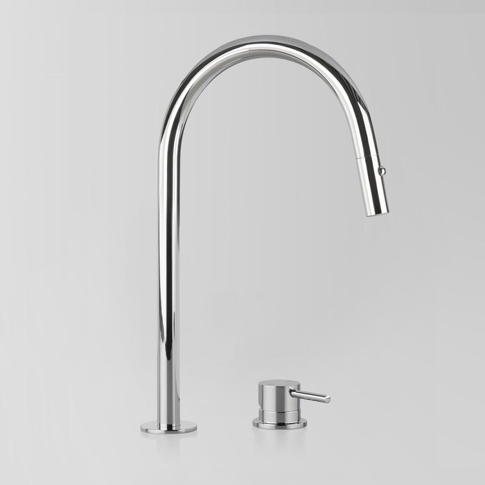 Astra Walker Icon Kitchen Set with Hob Mixer and Pull Out Spout with Dual Spray – A69.08.V8.H