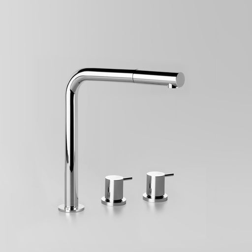Astra Walker Icon Offset Kitchen Set with Pull Out Spout – A69.08.V9.O