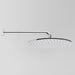 Astra Walker Icon Shower Arm & 400mm Rose – A69.11.A.400