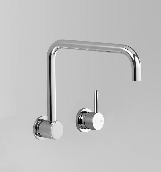 Astra Walker Icon Wall Mixer Set with Square Swivel Spout – A69.28.48.V2