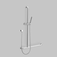 Astra Walker Disabled Compliant DDA T-Grab Rail with Hand Shower – A69.43.93.70.RH