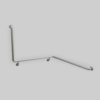 Astra Walker Disabled Compliant DDA Wraparound Grab Rail – A69.95.95.RH