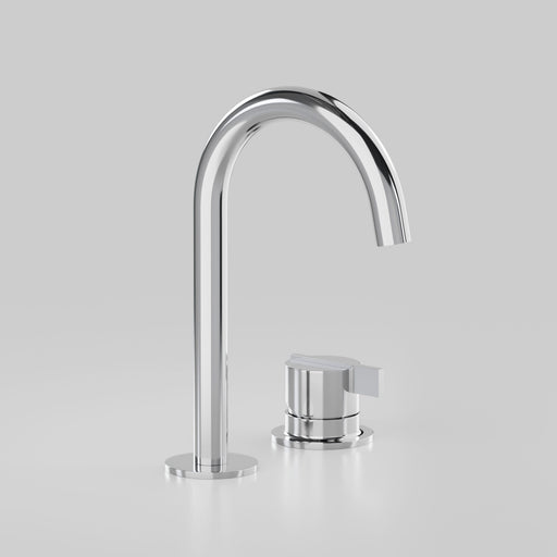 Astra Walker Icon Axial Linear Basin Set with Hob Mounted Mixer – A86.00.V6