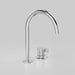 Astra Walker Icon Axial Linear Basin Set with Hob Mounted Mixer – A86.01.V6