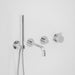 Astra Walker Icon Axial Linear Wall Set with Hand Shower, Diverter, Mixer, on Backplate – A86.05.48.42.V4