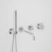 Astra Walker Icon Axial Linear Wall Set with Hand Shower, Diverter, Mixer, on Backplate – A86.06.48.42.V4