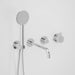 Astra Walker Icon Axial Linear Wall Set with Single-Function Hand Shower, Diverter, Mixer, on Backplate – A86.06.48.42.V5.M