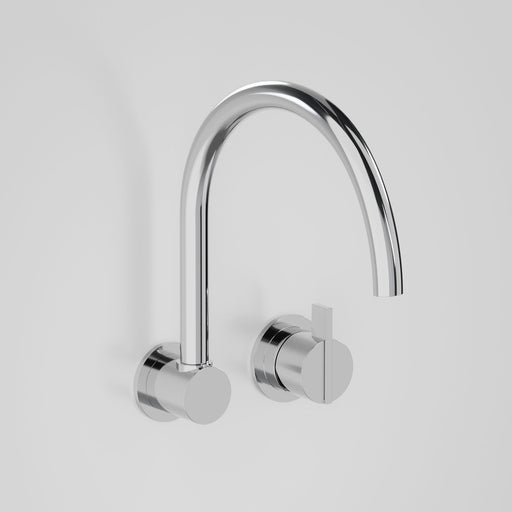 Astra Walker Icon Axial Linear Wall Mixer Set with Swivel Spout – A86.28.48