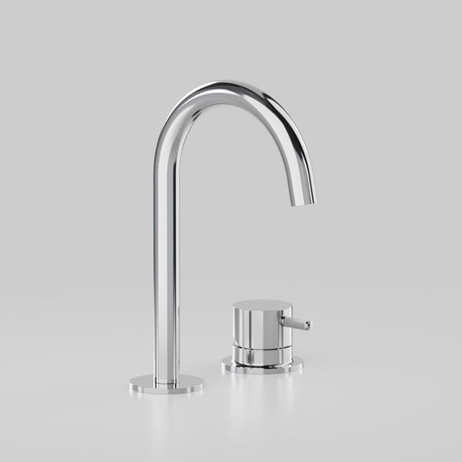 Astra Walker Icon Axial Knurled Basin Set with Hob Mounted Mixer – A88.00.V6