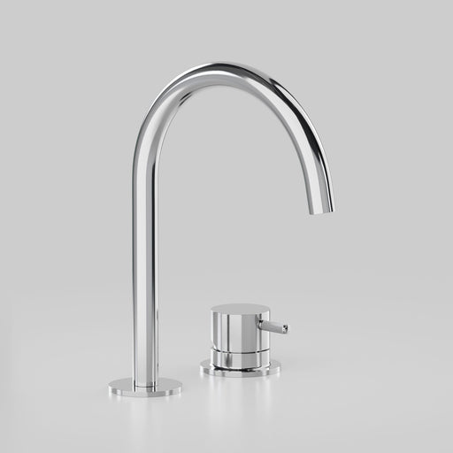 Astra Walker Icon Axial Knurled Basin Set with Hob Mounted Mixer – A88.01.V6