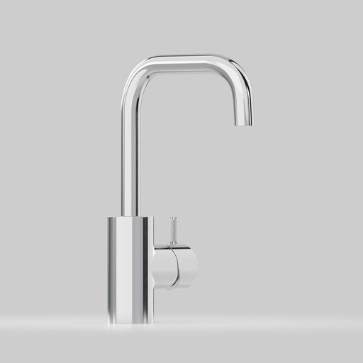 Astra Walker Icon Axial Knurled Basin Mixer with 140mm Spout – A88.03.V2