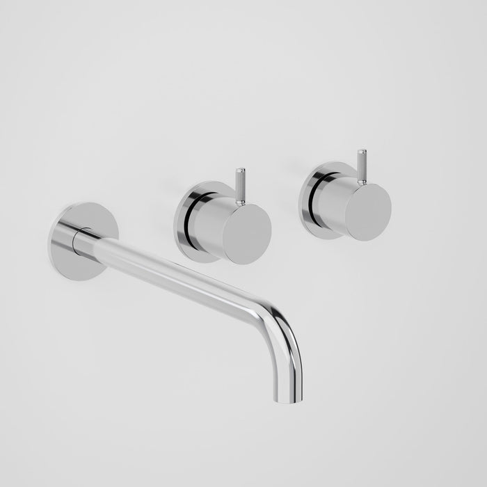 Astra Walker Icon Axial Knurled Wall Set with 250mm Spout – A88.06.250.O