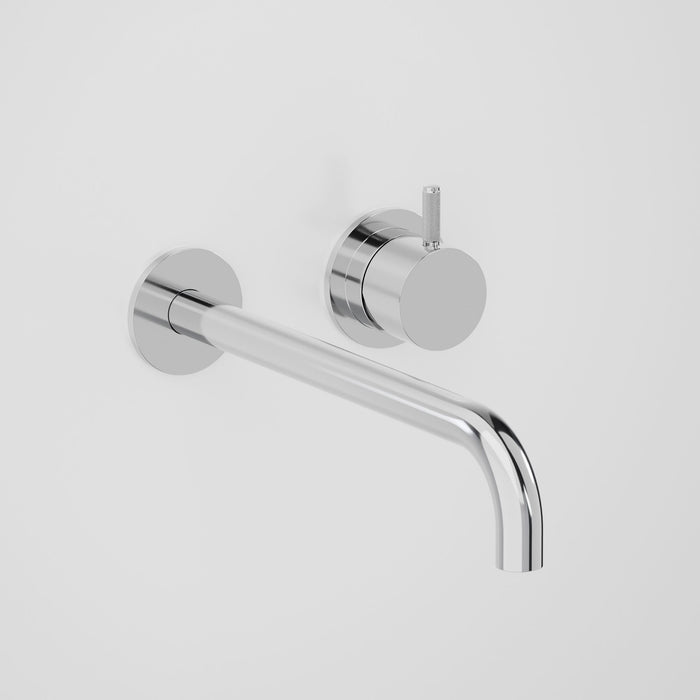 Astra Walker Icon Axial Knurled Wall Mixer Set with 250mm Spout – A88.06.48.250