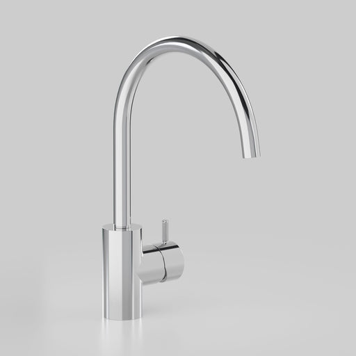 Astra Walker Icon Axial Knurled Kitchen Mixer with 200mm Swivel Spout – A88.08