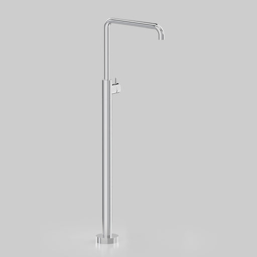 Astra Walker Icon Axial Knurled Freestanding Bath Mixer with 300mm Swivel Spout – A88.08.V10