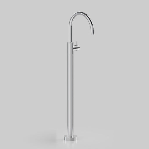 Astra Walker Icon Axial Knurled Freestanding Bath Mixer with 242mm Swivel Spout – A88.08.V5