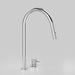 Astra Walker Icon Axial Knurled Kitchen Set with Hob Mixer and Pull Out Spout with Dual Spray – A88.08.V8.H