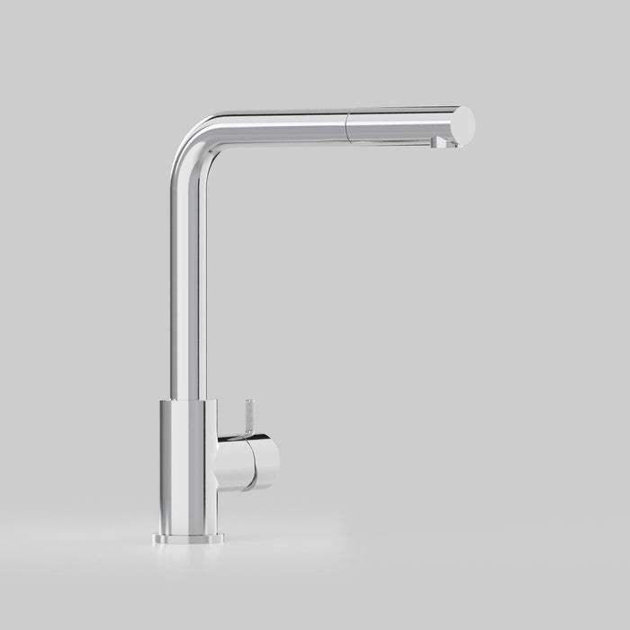 Astra Walker Icon Axial Knurled Kitchen Mixer with Pull Out Spout – A88.08.V9