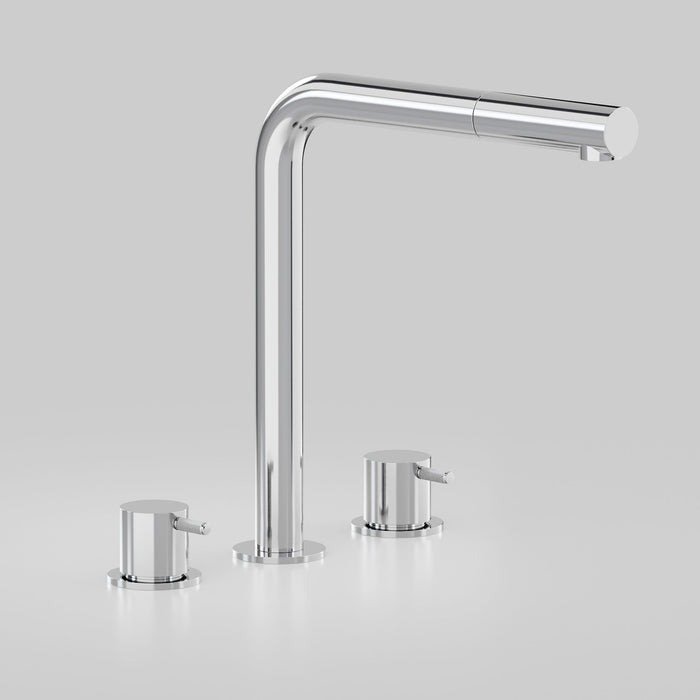 Astra Walker Icon Axial Knurled Kitchen Set & Pull Out Spout – A88.08.V9.T