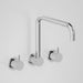 Astra Walker Icon Axial Knurled Wall Set with Square Swivel Spout – A88.28.V2