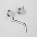 Astra Walker Icon Axial Knurled Wall Mixer Set with Underslung Swivel Spout – A88.29.48