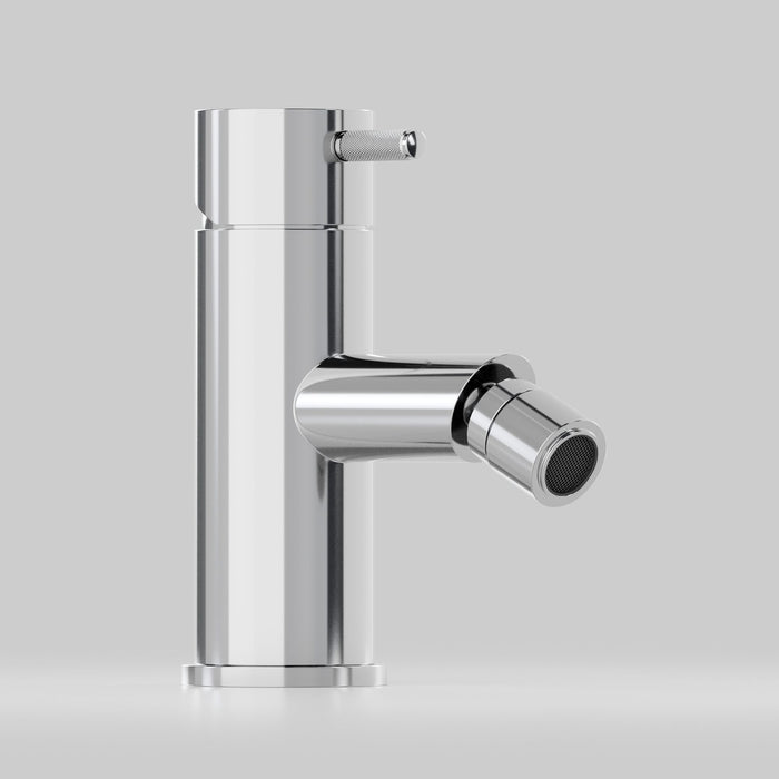 Astra Walker Icon Axial Knurled Bidet Mixer with 32mm Pop Up Waste – A88.37